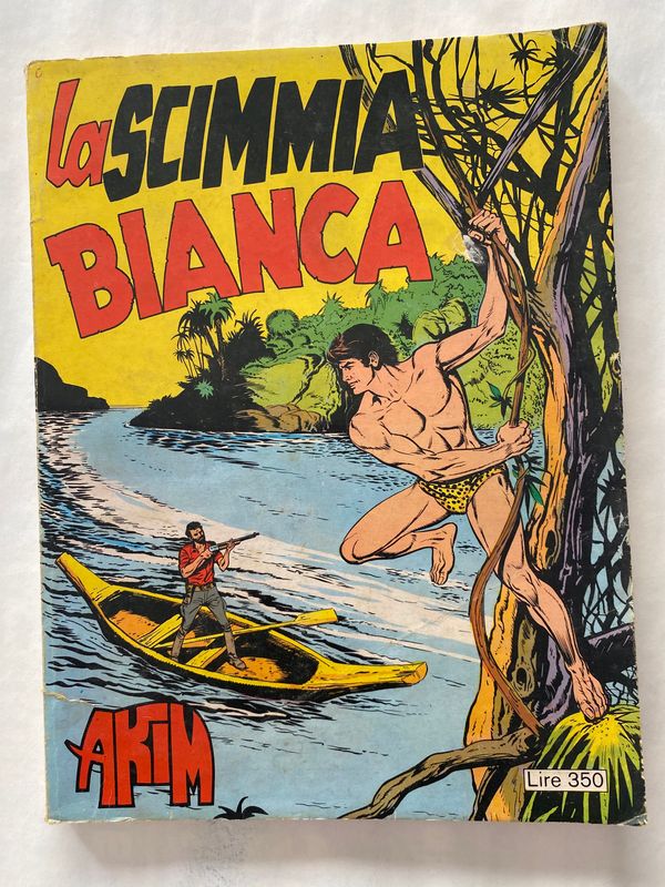 AKIM N.2 - LA SCIMMIA BIANCA - BONELLI ED.