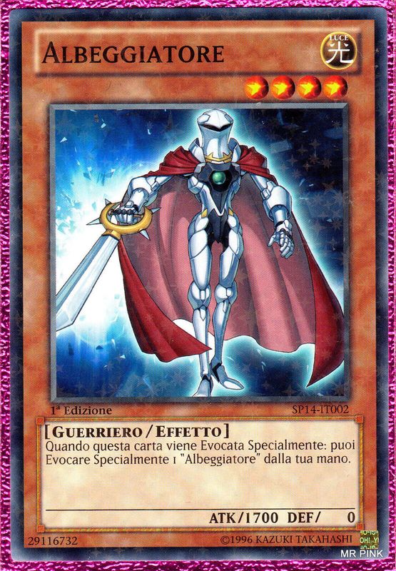 Carta YUGIOH-Albeggiatore (V.2 - Starfoil Rare)-SP14-IT002-ITA-EX-Rare 1.Ed