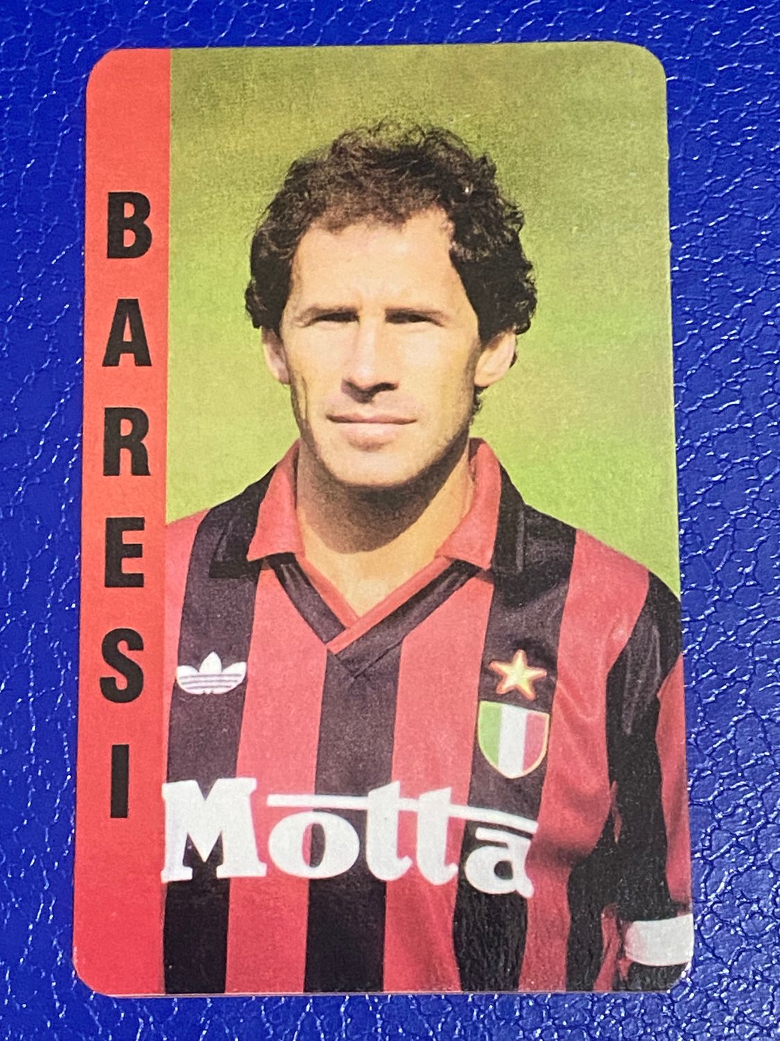 carte telefoniche (fake) - Franco Baresi Calcio MIlan -  Usata
