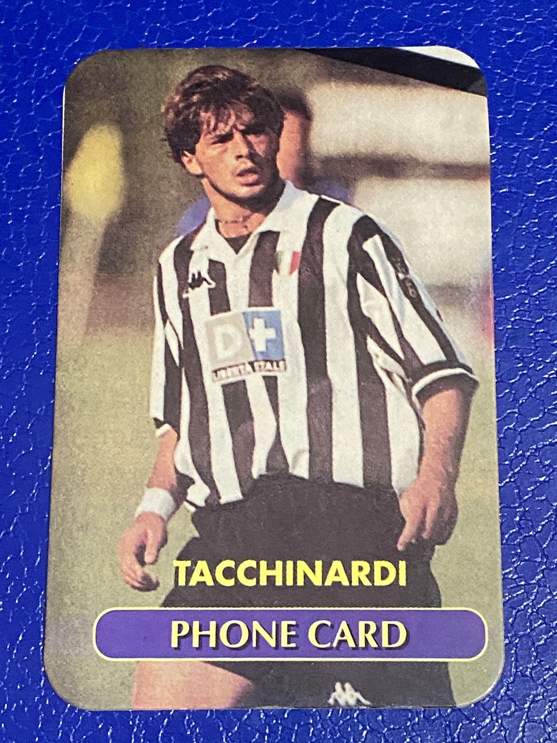 carte telefoniche (fake) - Alessio Tacchinardi Calcio Juventus -  Usata