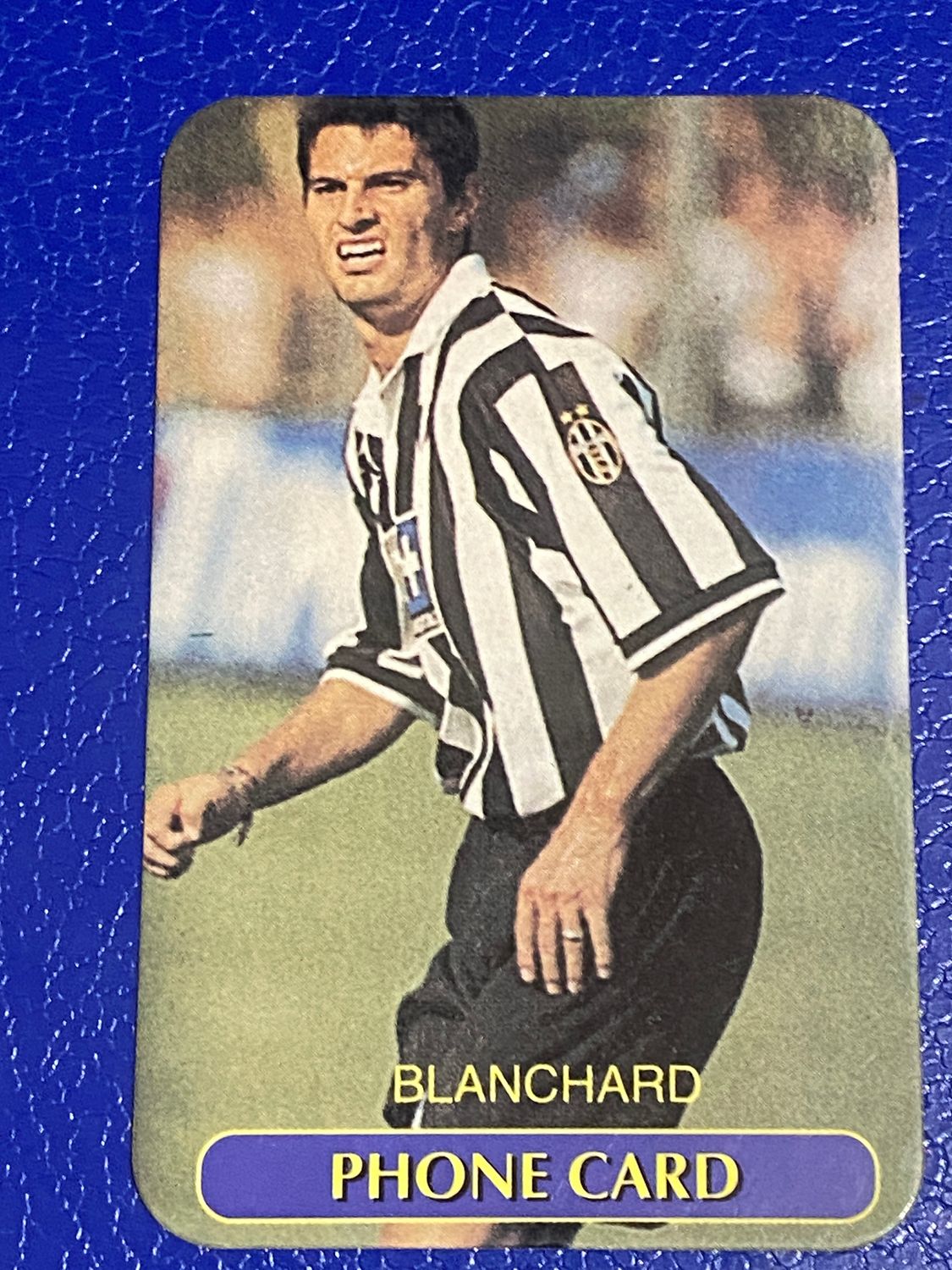 carte telefoniche (fake) - Blanchard Calcio Juventus -  Usata