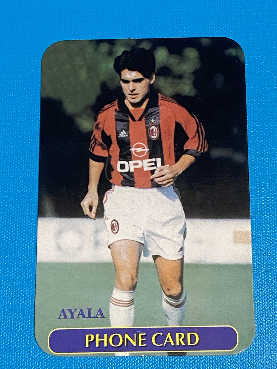 carte telefoniche (fake) - Ayala Calcio Milan -  Usata