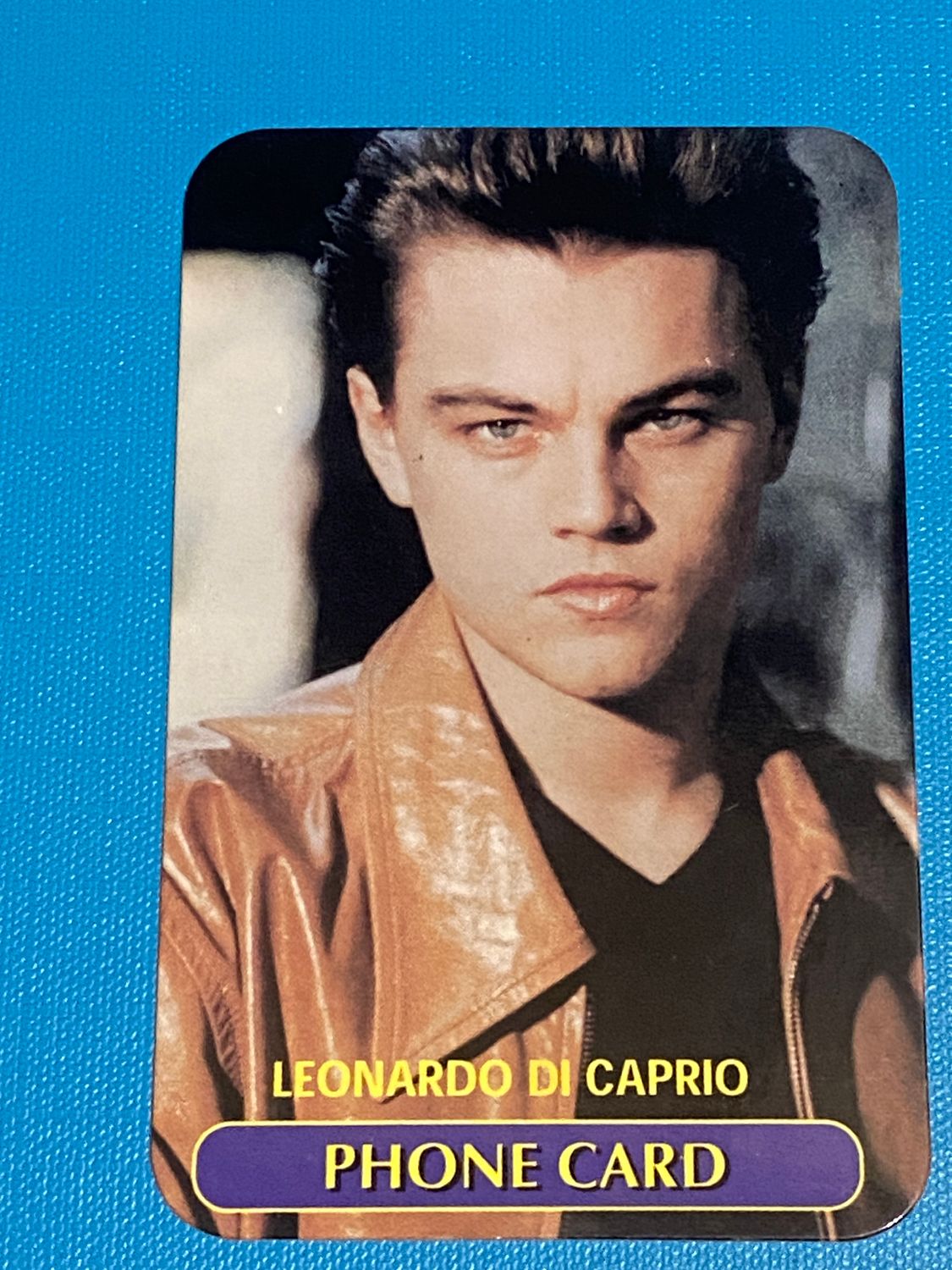 carte telefoniche (fake) - Leonardo di Caprio Attore USA -  Usata