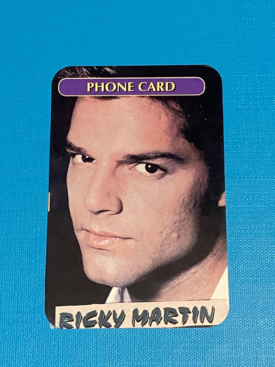 carte telefoniche (fake) - Ricky Martin Musica Internazionale -  Usata