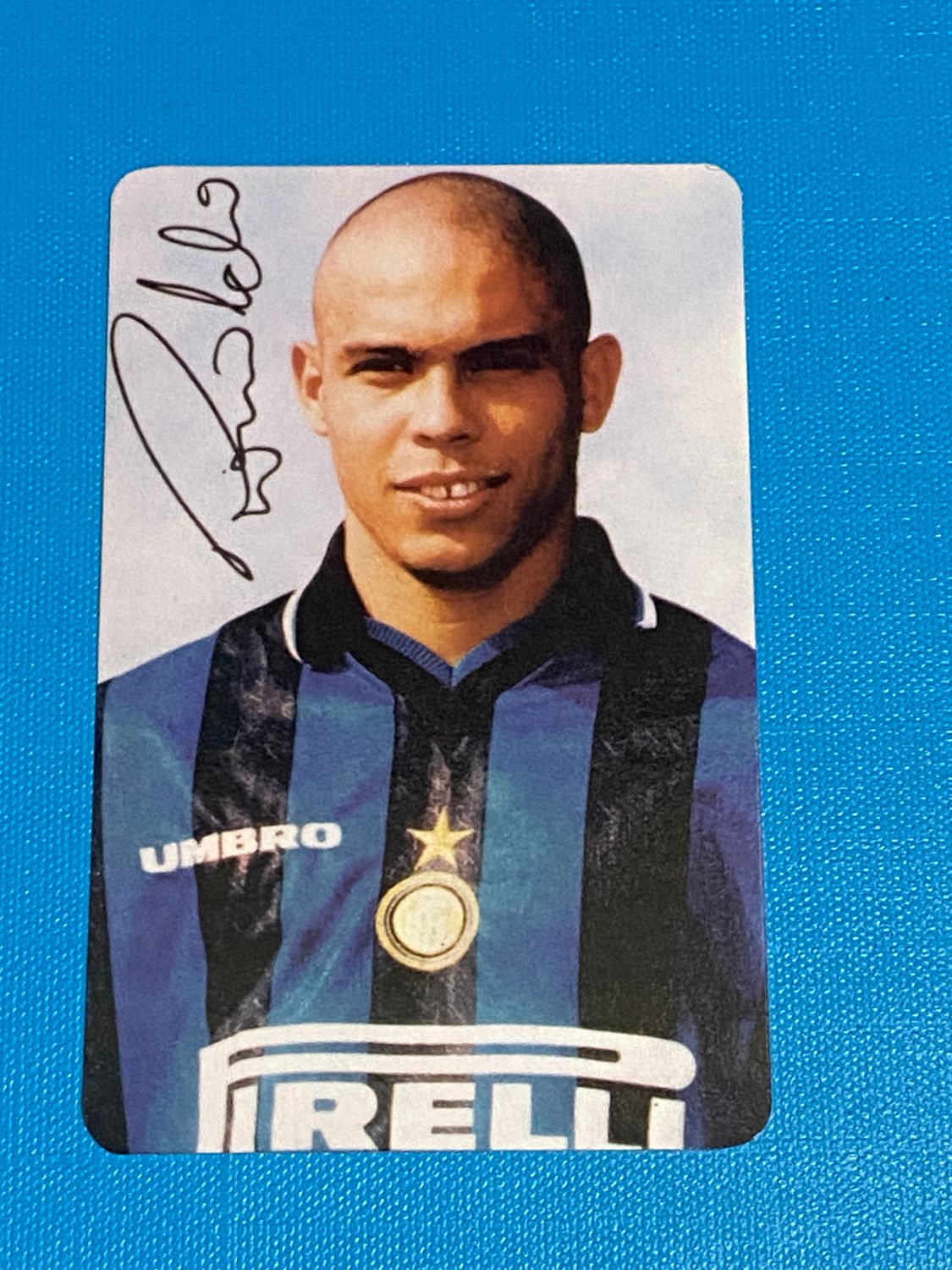 carte telefoniche (fake) - Ronaldo Maglia Inter -  Usata