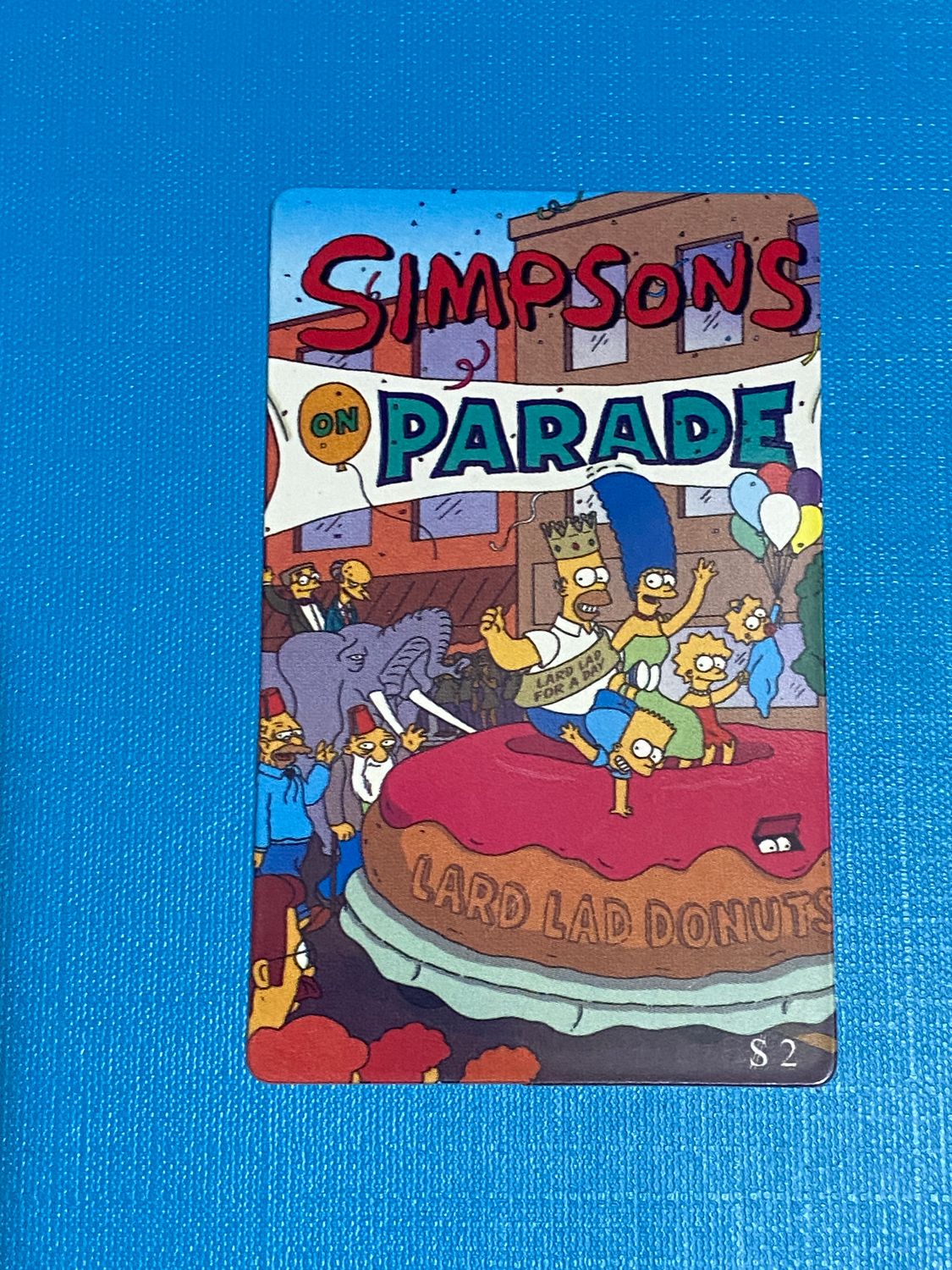 carte telefoniche (fake) - The Simpsons $2 Parade -  Usata