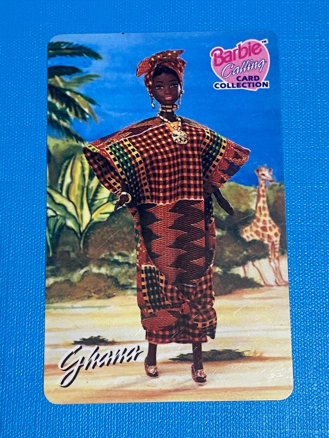 carte telefoniche ATW - Barbie Card Collection n.7 Ghana -  Usata