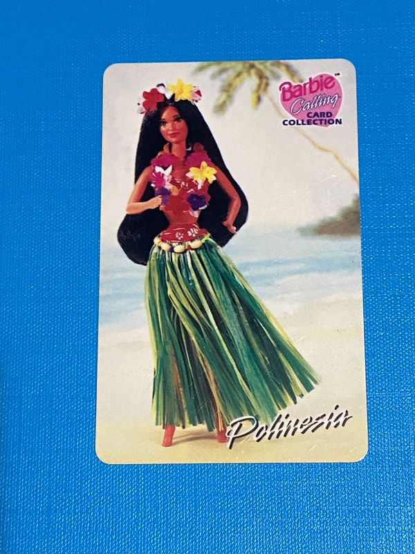carte telefoniche ATW - Barbie Card Collection n.20 Polinesia -  Usata