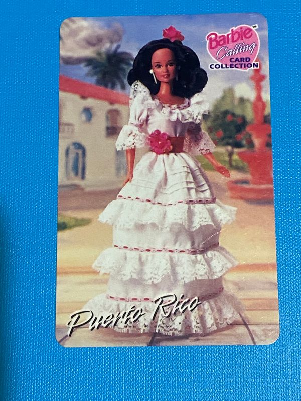 carte telefoniche ATW - Barbie Card Collection n.22 Puerto Rico -  Usata