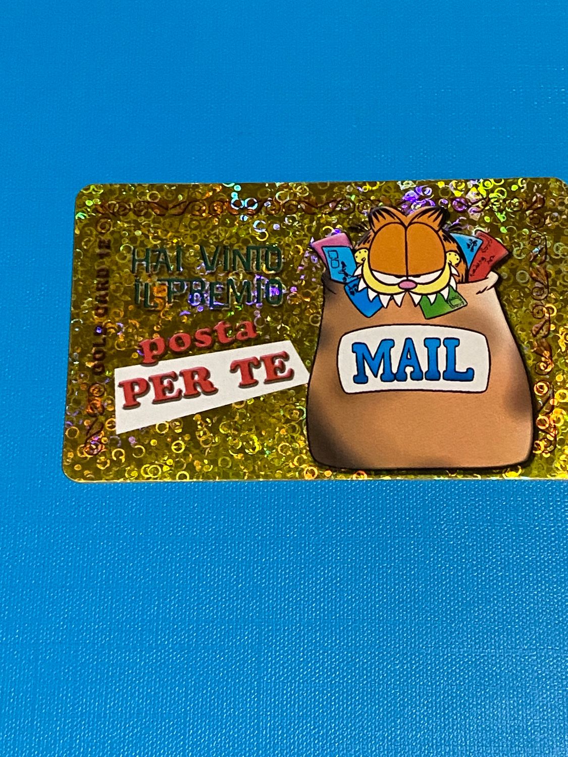 Card Ferrero Kinder Brioss - Garfield Gold card N.12 -italia   NUOVA