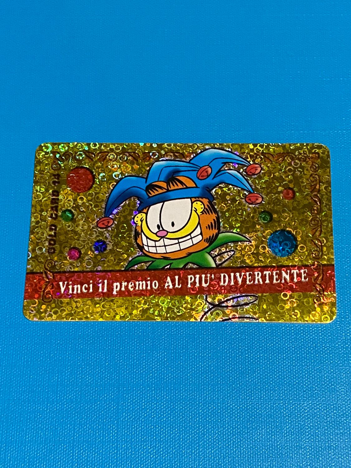 Card Ferrero Kinder Brioss - Garfield Gold card N.14 -italia   NUOVA