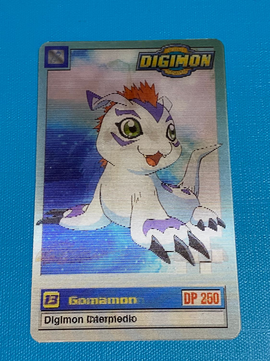Card Digimon Upper Deck  - 3D Lenticolare Gomamon/Ikkakumon -italia   NUOVA