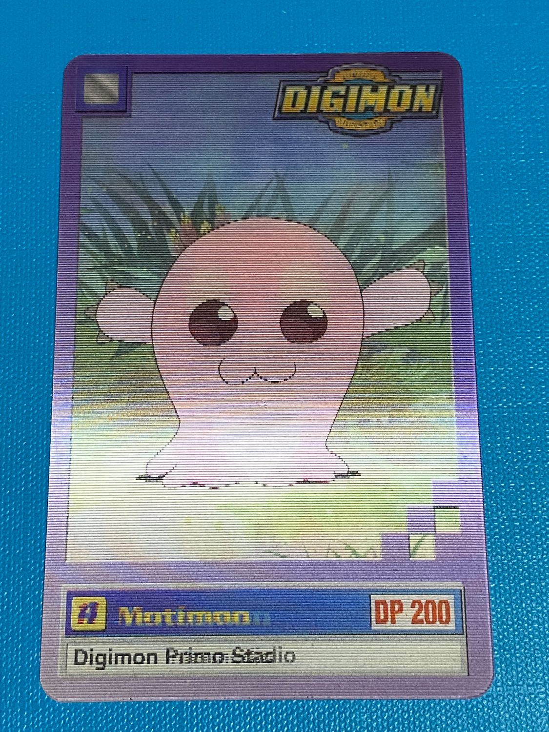Card Digimon Upper Deck  - 3D Lenticolare Motimon/Tentomon -italia   NUOVA