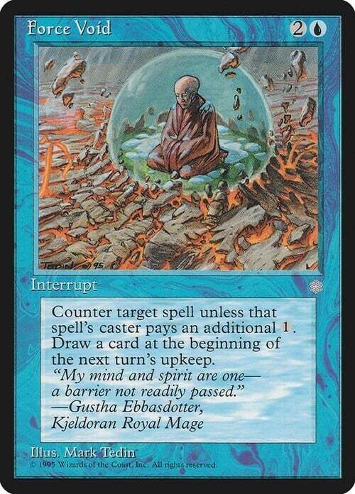 Carta MTG-Campo di Forza-Era Glaciale-EN-EX-Uncommon