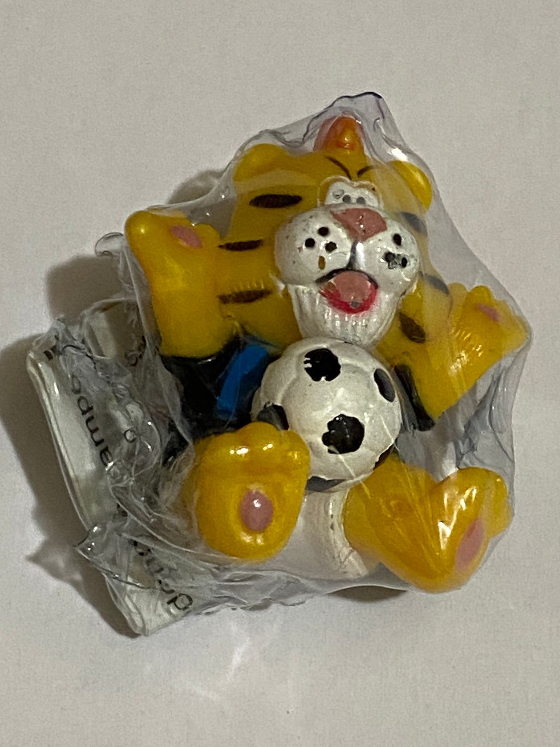 Tigrotto calcio Inter Icam anni 90 Personaggio tackle