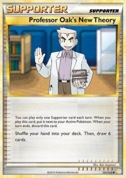 Carta pokemon Nuova Teoria del Professor Oak (HS 101)-HeartGold & SoulSilver-U - lingua ITA-condizione EX