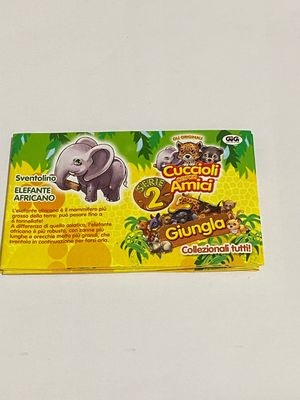 Cartina Catalogo Giochi Preziosi anni 90 Cuccioli cercamici Giungla
