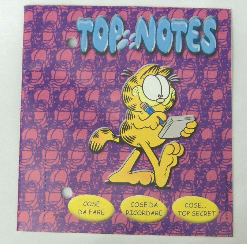 Kinder Brioss agendario Top Notes