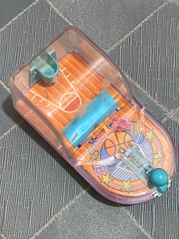 Gioco Vintage anni 90 Basket Ball mis 8x5x4 made in U.K.