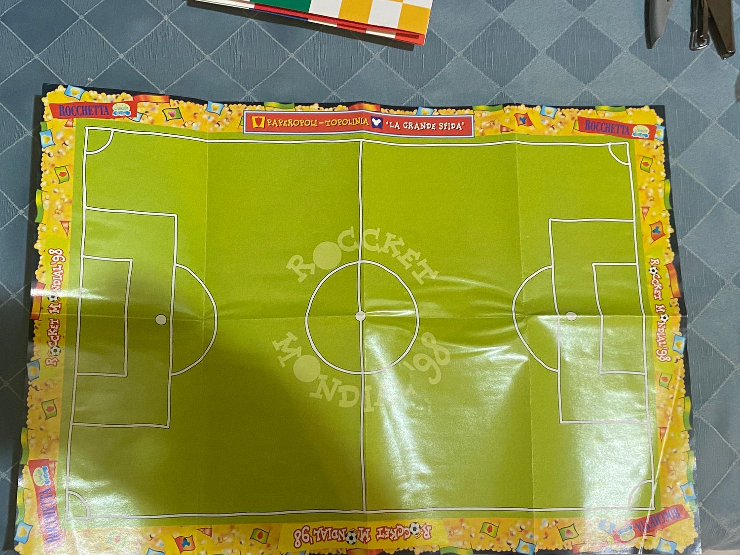 Paperopoli Vs Topolinia - La Grande Sfida Campo da gioco raro acqua Rocchetta