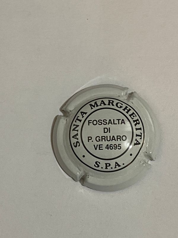 Caspula spumante - Santa Margherita SPA Fossalto  -italia   SW-IT-00165 Usata