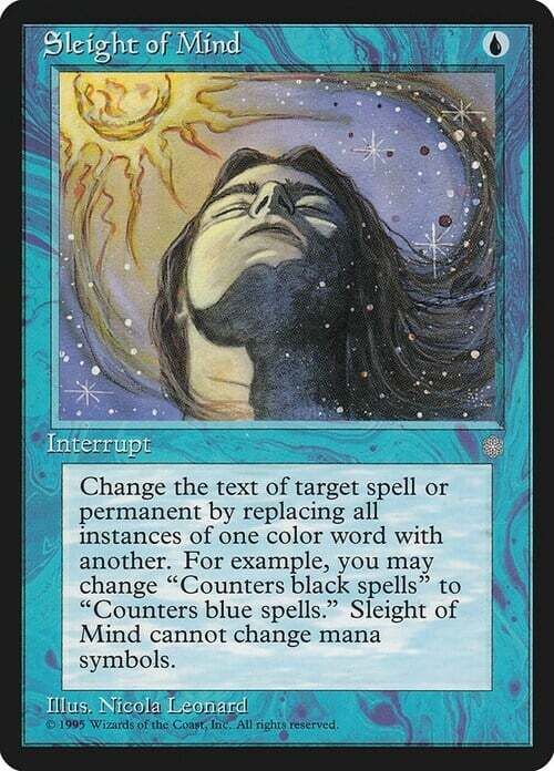 Carta MTG-Prestigiatore Psichico-Era Glaciale-EN-EX-Uncommon