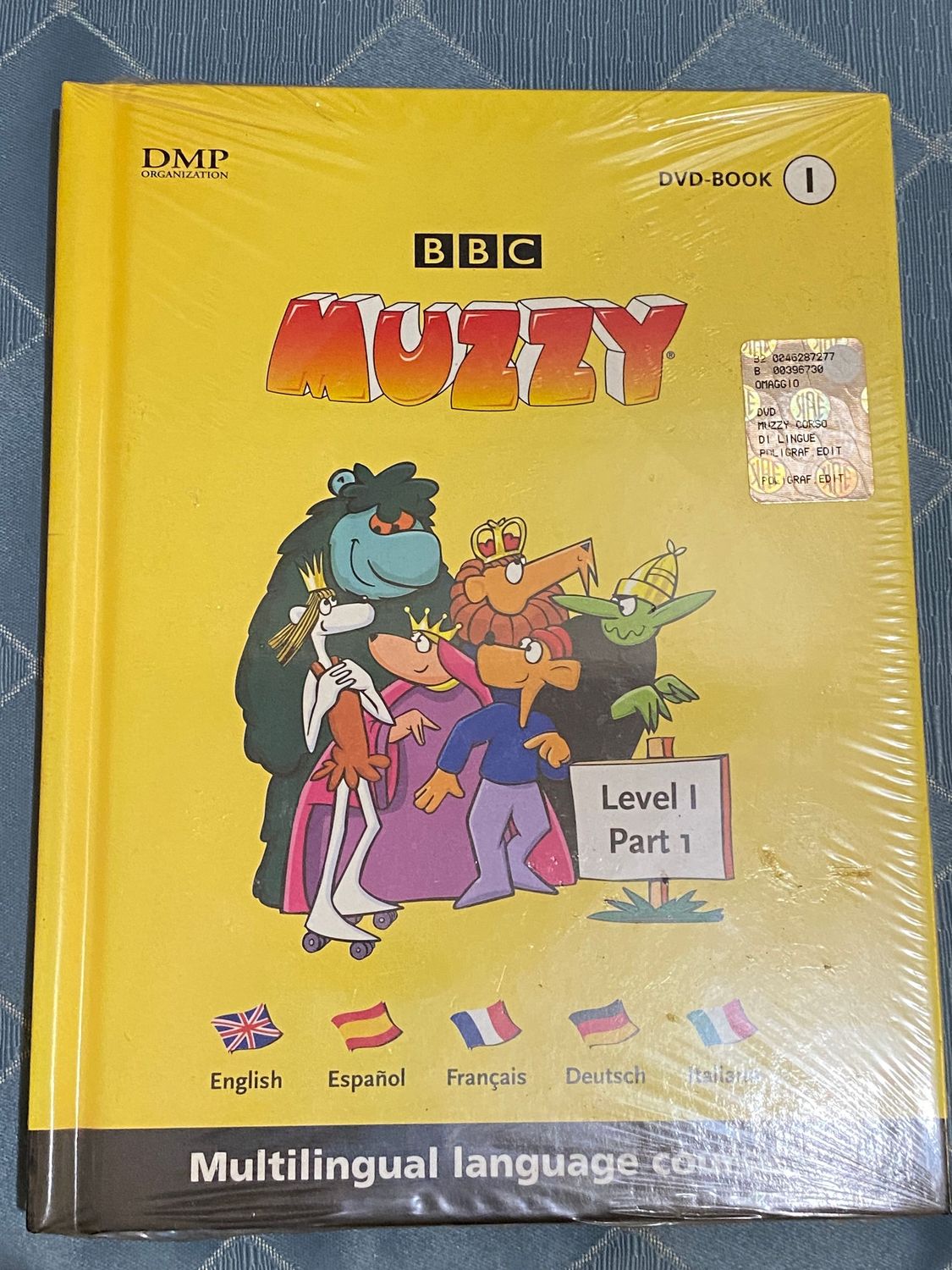 DVD Book - Muzzy BBC Corso inglese Parte 1 Livello 1 (blisterato)
