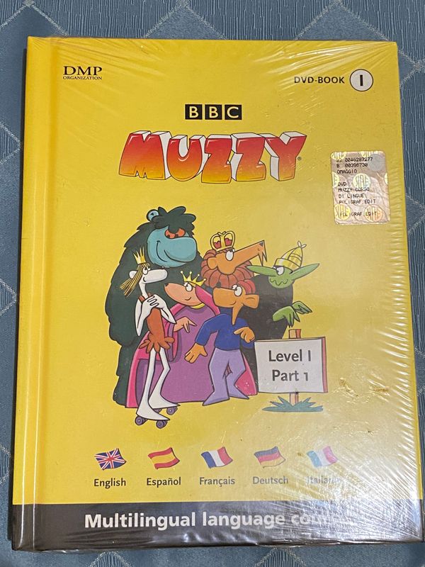 DVD Book - Muzzy BBC Corso inglese Parte 1 Livello 1 (blisterato)