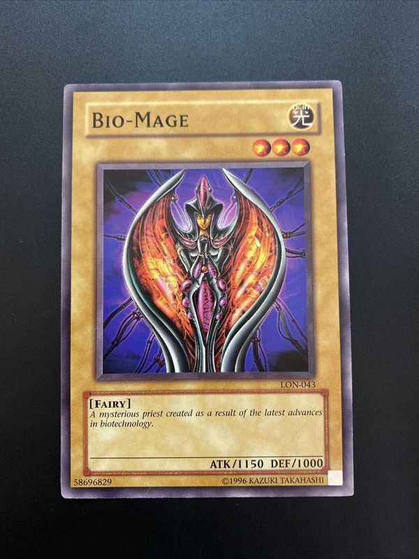 Carta YUGIOH-Bio-Mage-LON-043-EN-Good-Common 1.Ed