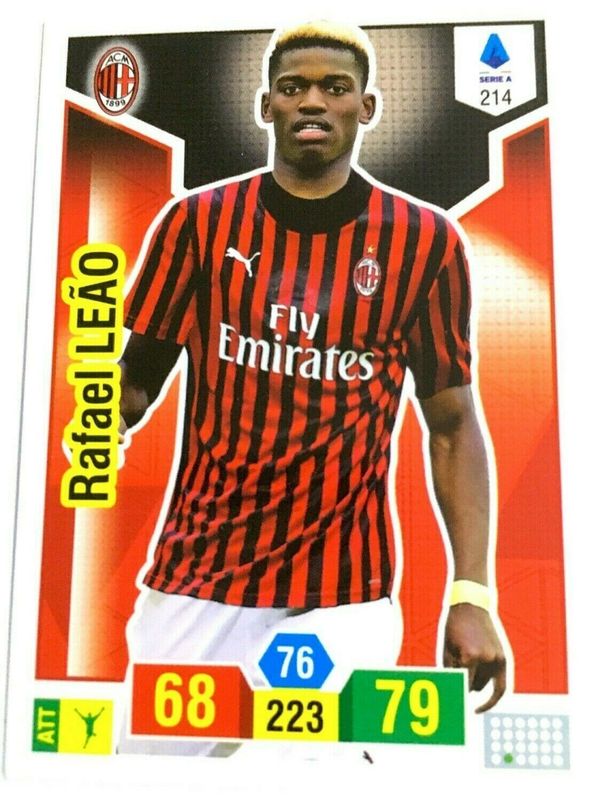 Trading card Adrenalyne 2019-20 - N°214 Rafael Leao  Milan