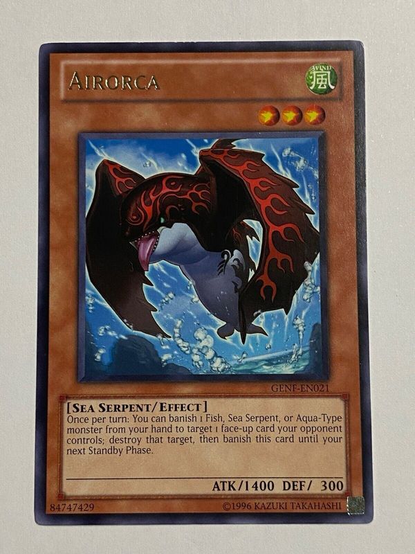 Carta YUGIOH-Airorca-GENF-EN021-EN-NM-Rare