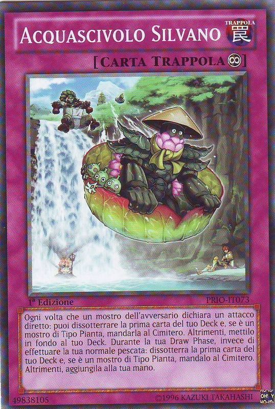 Carta YUGIOH-Acquascivolo Silvano-PRIO-ITA-EX-Common 1.Ed