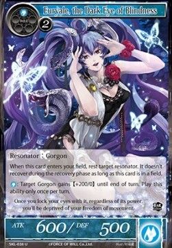 Euryale, the Dark Eye of Blindness- FOW -SKL-ITA-NM-foil