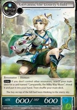 Giovanni, the Lonely Child- FOW -MPR-ITA-NM-foil