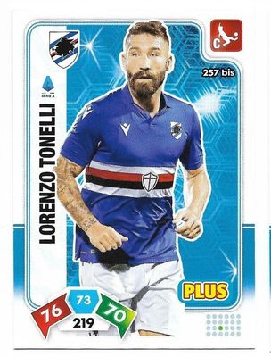 Trading card Adrenalyne 2020-21 - N°257 Bis Lorenzo Tonelli Plus Sampdoria Trading card Adrenalyne 2020-21 - N°257 Bis Lorenzo Tonelli Plus Sampdoria