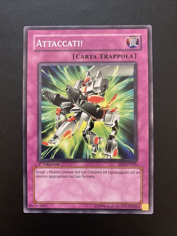 Carta YUGIOH-Attaccati!-EEN-ITA-Good-Common