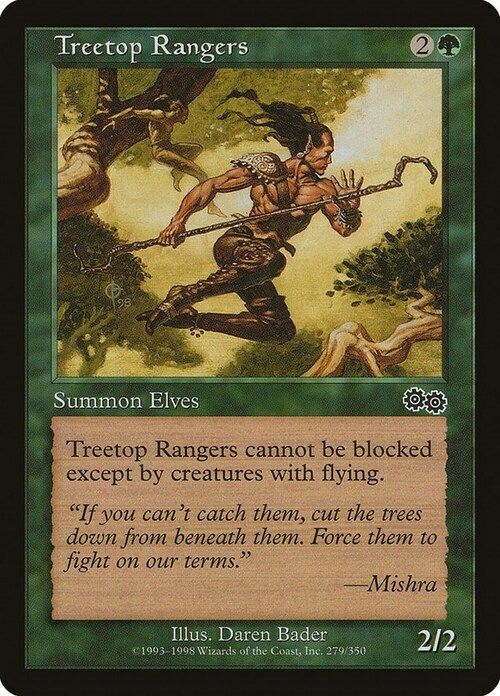 Carta MTG-Ranger Cima-d'-Albero-Saga di Urza-EN-EX-Common