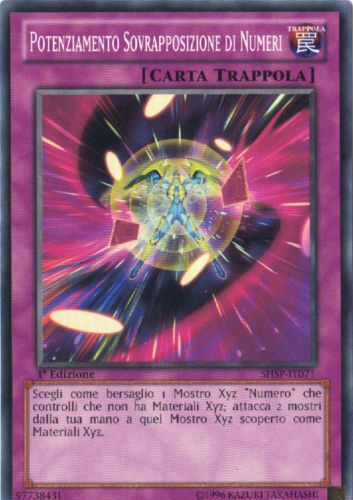 Carta YUGIOH-Augmentation Habillée Numéro-SHSP-FRA-EX-Common