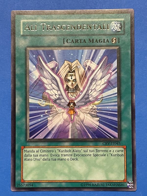 Carta YUGIOH-Ali Trascendentali-CRV-IT045-ITA-Poor-Rare