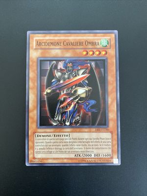 Carta YUGIOH-Arcidemone Cavaliere Ombra-DR1-IT230-ITA-LP-Common
