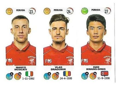 Calciatori 2018-19 - Sticker no. 676 a-b-c Moscati-DRagomir-Kwang-Song