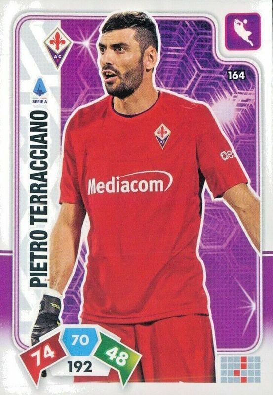 Trading card Adrenalyne 2020-21 - N°164 Pietro terracciano  Fiorentina