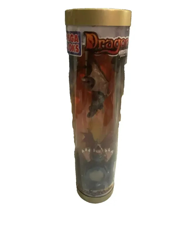 Vetrina espositore Action Figure Dragons Metal Ages Mega Bloks