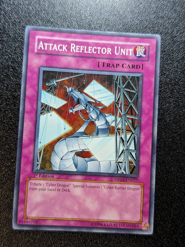 Carta YUGIOH-Attack Reflector Unit-DP04-EN-Played-Common 1.Ed