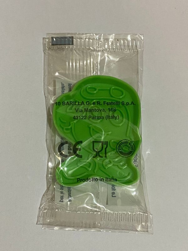 Sorpresina  Mulino Bianco Formine Crea-Bontà - personaggio Ciao Verde