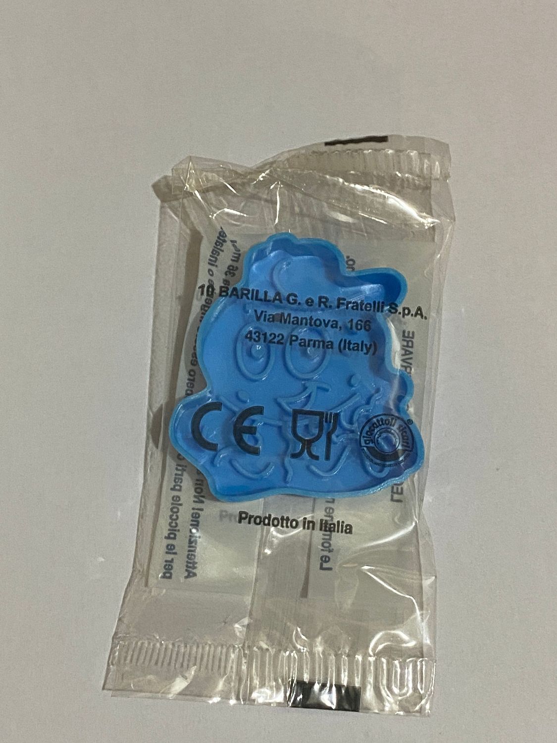 Sorpresina  Mulino Bianco Formine Crea-Bontà - personaggio Ciao Azzurro