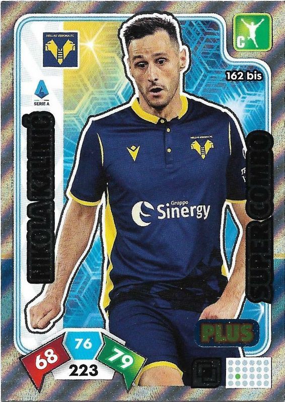 Trading card Adrenalyne 2020-21 - N°162 Bis Nikola Kalinic Super combo plus Verona