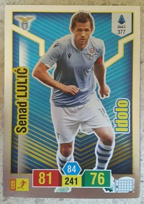 Trading card Adrenalyne 2019-20 - N°377 Senad Lulic idolo Lazio