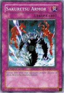 Carta YUGIOH-Armatura Sakuretsu-SDRL-ITA-Good-Common 1.Ed