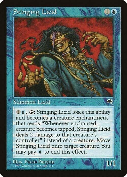 Carta MTG-Licide Pungente-Tempesta-EN-EX-Uncommon